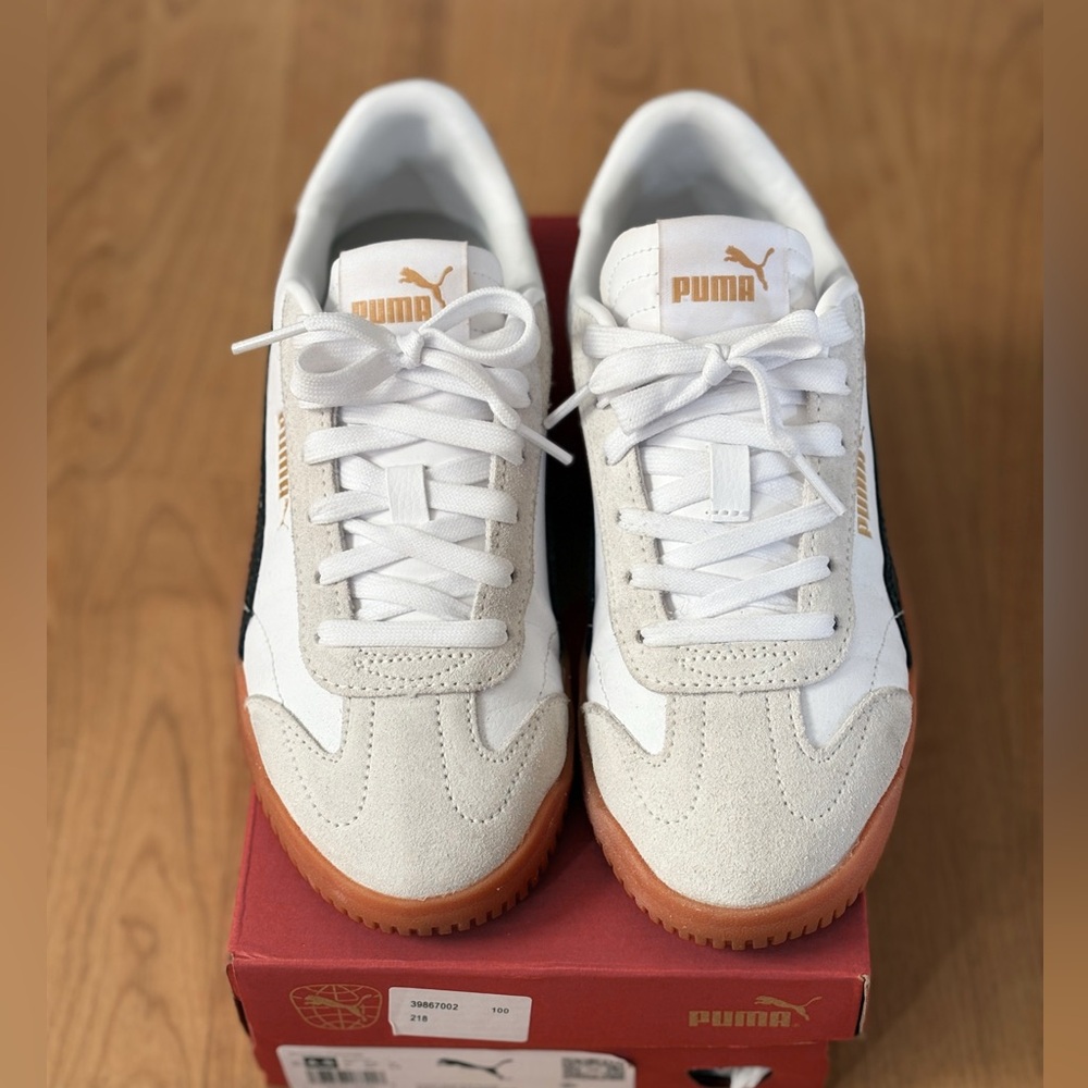 Puma Women's Club 5v5 Suede Casual Sneakers.